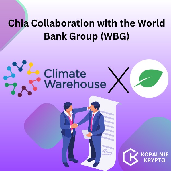 Chia Collaboration with the World Bank Group (WBG)