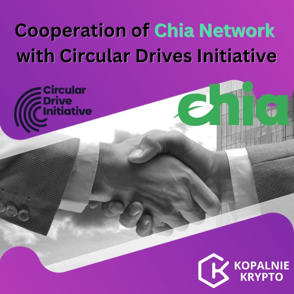 Cooperation of Chia Network with Circular Drives Initiative