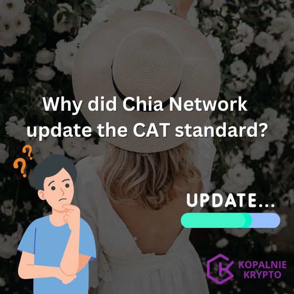 Why did Chia Network update the CAT standard?