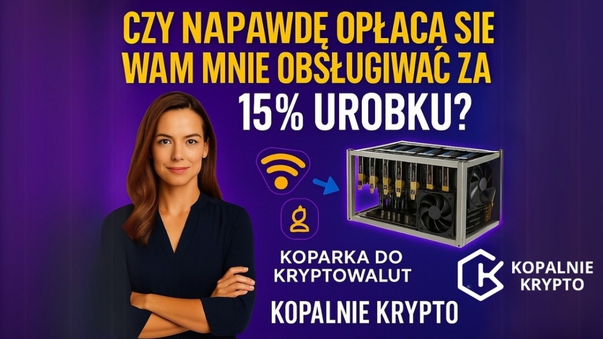 Czy naprawdę opłaca się Wam mnie obsługiwać za 15% urobku?