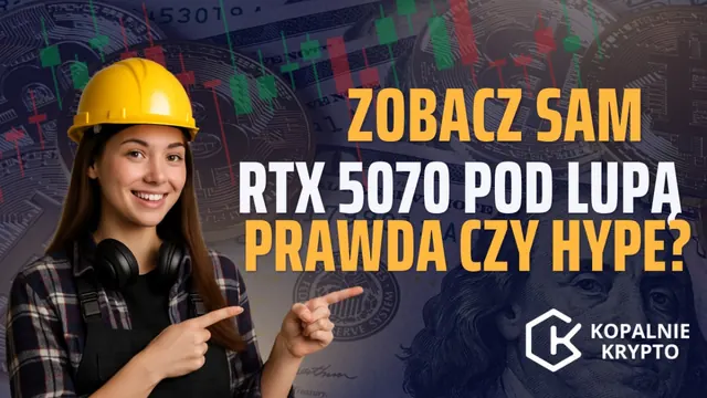 Instalacja koparki kryptowalut GeForce RTX5070