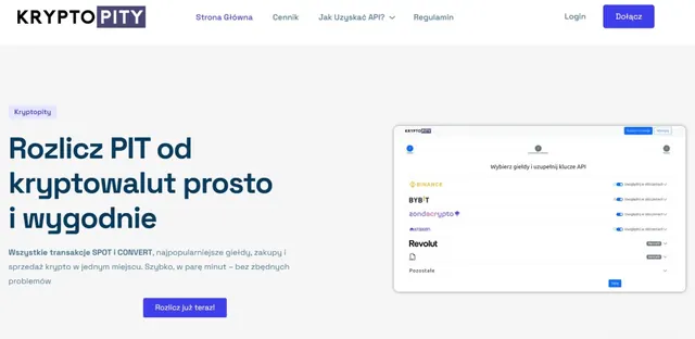 Kryptopitypl nowoczesne narzędzie do rozliczania podatków z kryptowalut