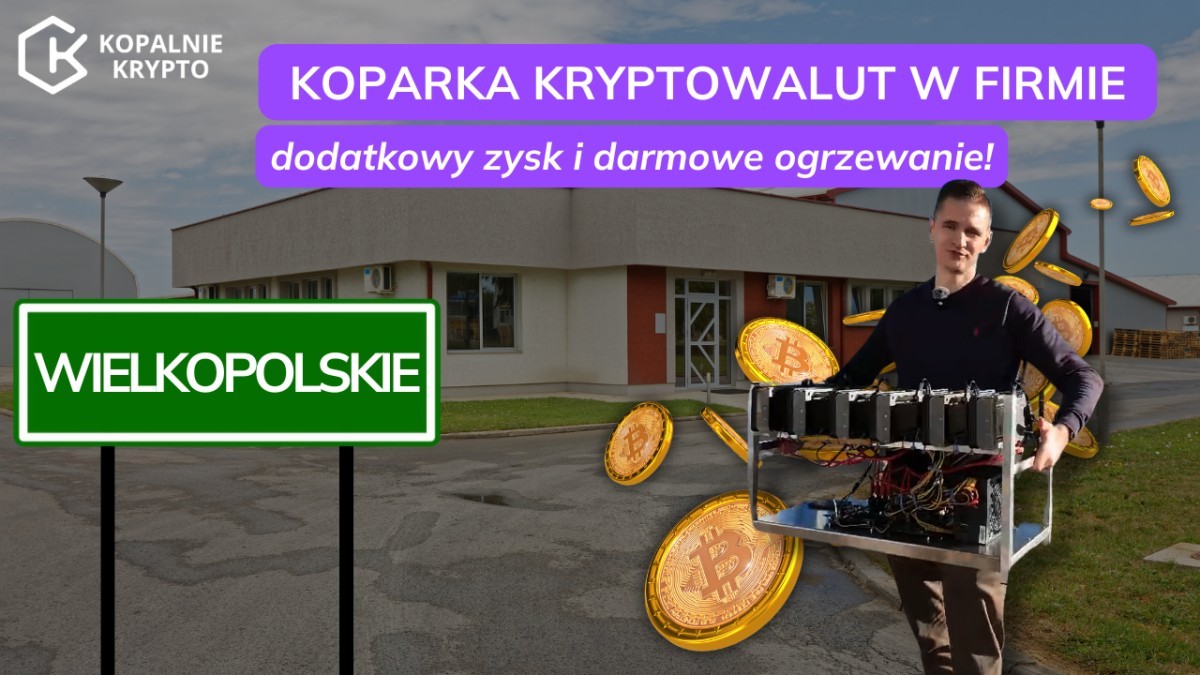 koparka kryptowalut w firmie