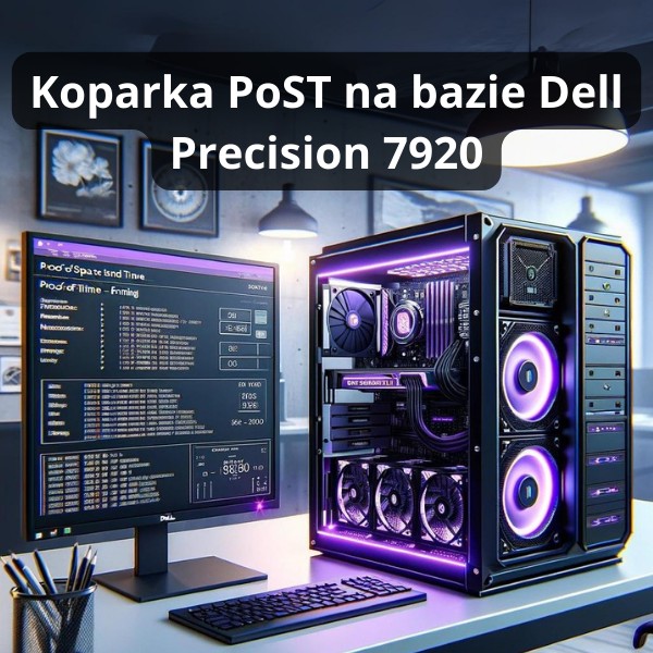 Koparka PoST na bazie Dell Precision 7920