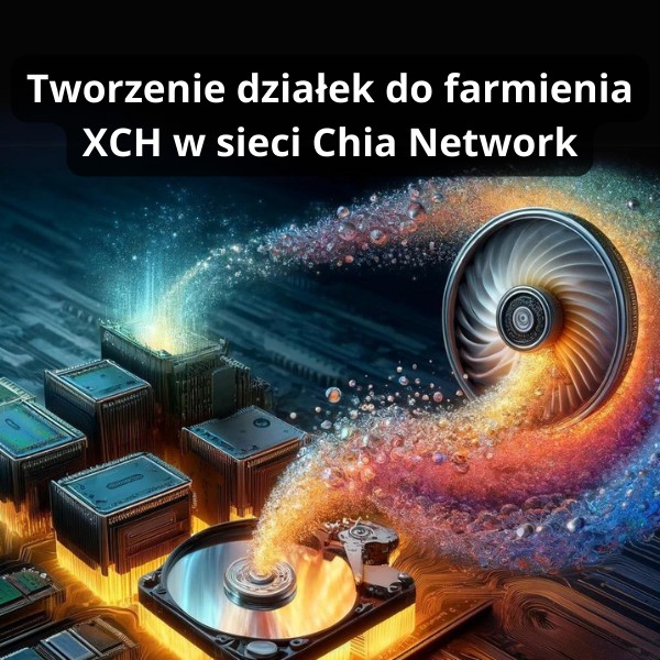 Tworzenie działek do farmienia XCH w sieci Chia Network